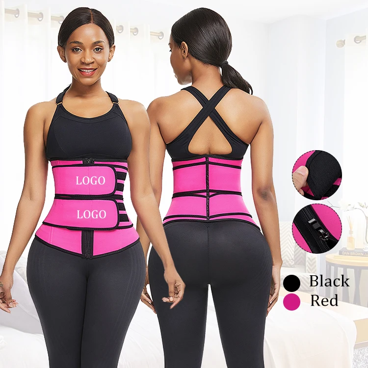 

WAISTDEAR Neoprene Waist Trainer Girdles Sauna Body Shapers Slimming Waist Shaper Fitness Double Modeling Belt Faja