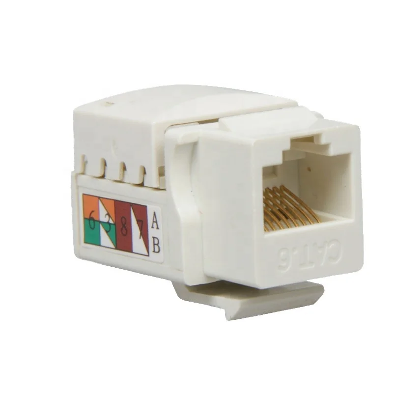 Rj45 Ethernet Keystone Jack Cat6 Toolless Connector - Buy Cat6 Toolless ...