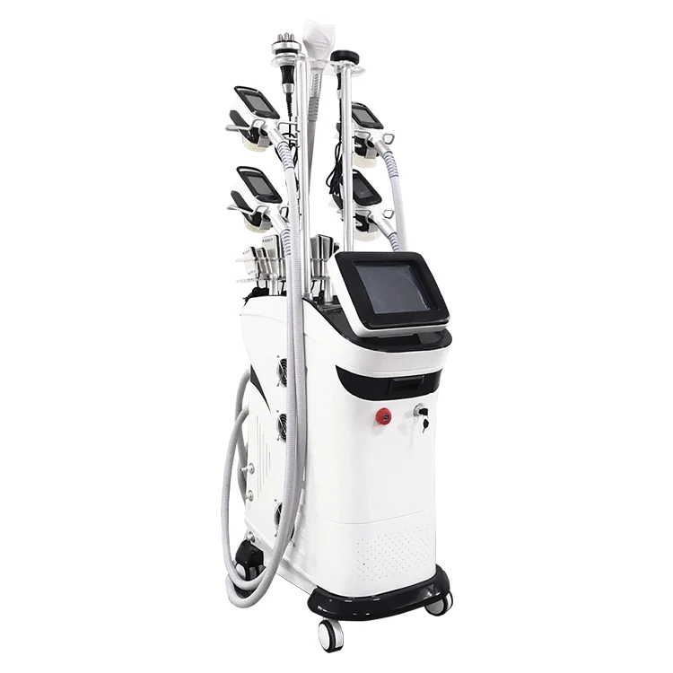 

2021 5 head auto cryolipolysis vacuum 360 degree f 2 sales fractional rf for arm and leg machine