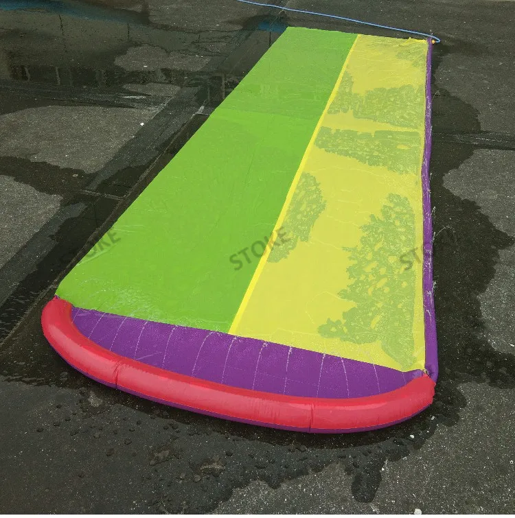 

Inflatable Pool Water Slide Commercial Adults Kids Water Slide, Light blue/double blue/custom