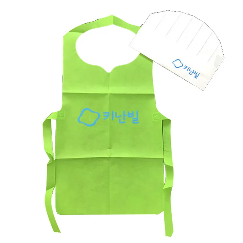 

kid and adult disposable Non woven fabric apron