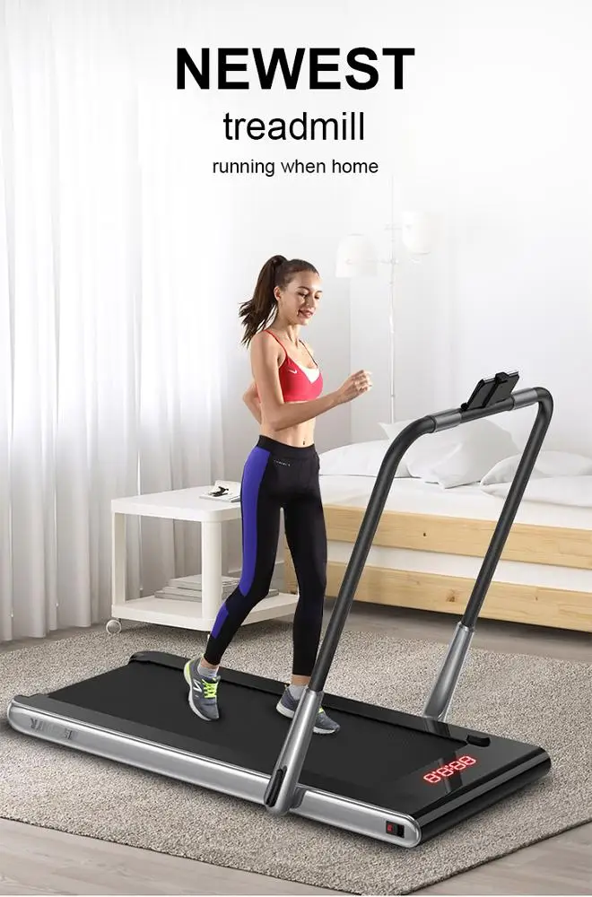 
Esang K1 Mini Treadmill Phone Holder Desk Office Foldable Exercise Machine Treadmill 