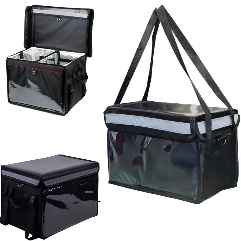 

Ready To Ship 48L Fast Food Pizza Drink Delivery Box Insulated Food Delivery Bag For Motorcycle Bike