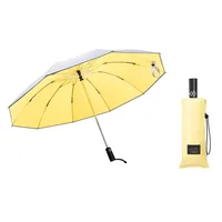 

2019 New Product Ideas High Quality Auto Open 3 Folding Promotion Umbrella , Wholesale Premium Full Automatic Folding Umbrella