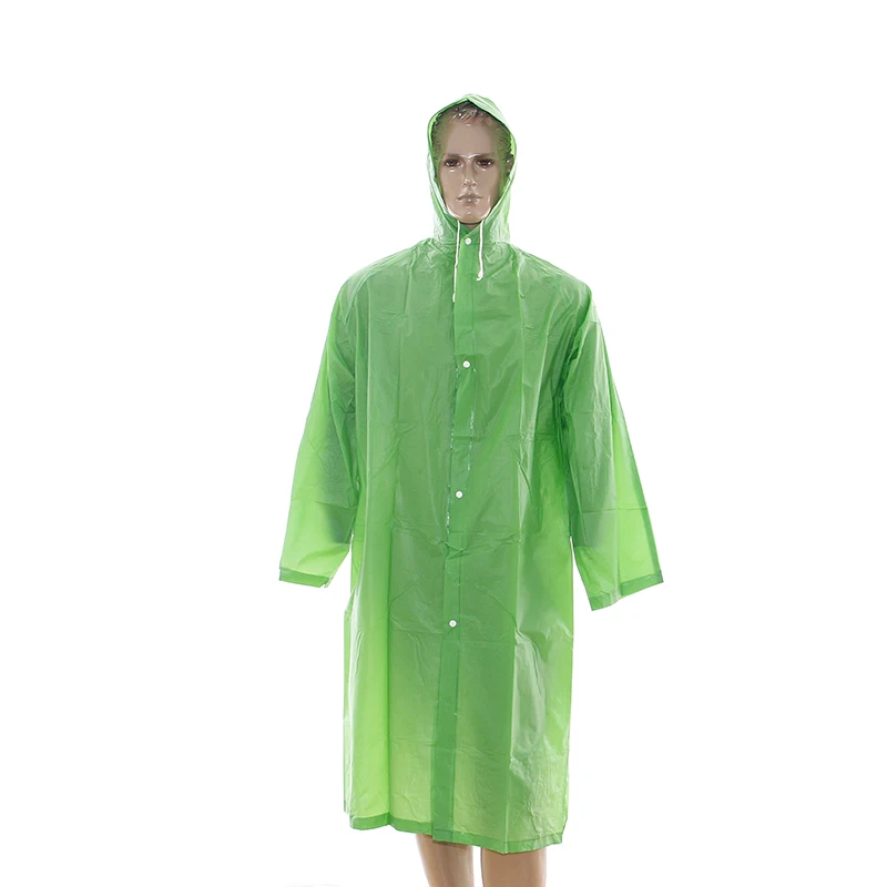 Bsci Factory Waterproof Reusable Customized Yellow Pvc Raincoat/vinyl ...