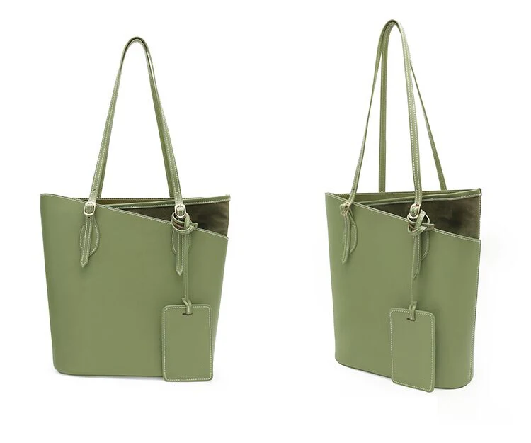 

New Arrival Wholesale Casual big size Tote Custom vegan PU leather Crossbody
