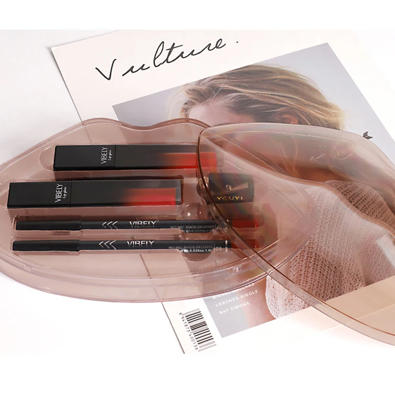 

Wholesale Long Lasting Waterproof No Stain On Cup Lip Liner Pencil Matte Lipgloss Private Label, 6 colors