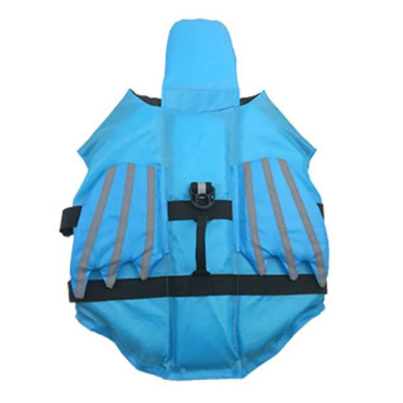 

New Dog Clothes With Angel Wings Reflective Pet Lifejackets Pet Outdoor Coat, Orange/blue