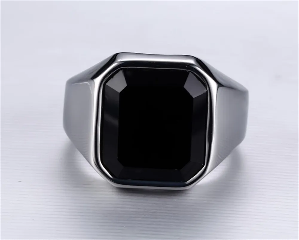 Wholesale Luxury Gemstone Men Black Onyx Stone Ring Gold Silver Plated Male Enamel Blank Ring Buy Onyx Stone Ring Blank Silver Ring Luxury Gemstone Ring Product On Alibaba Com