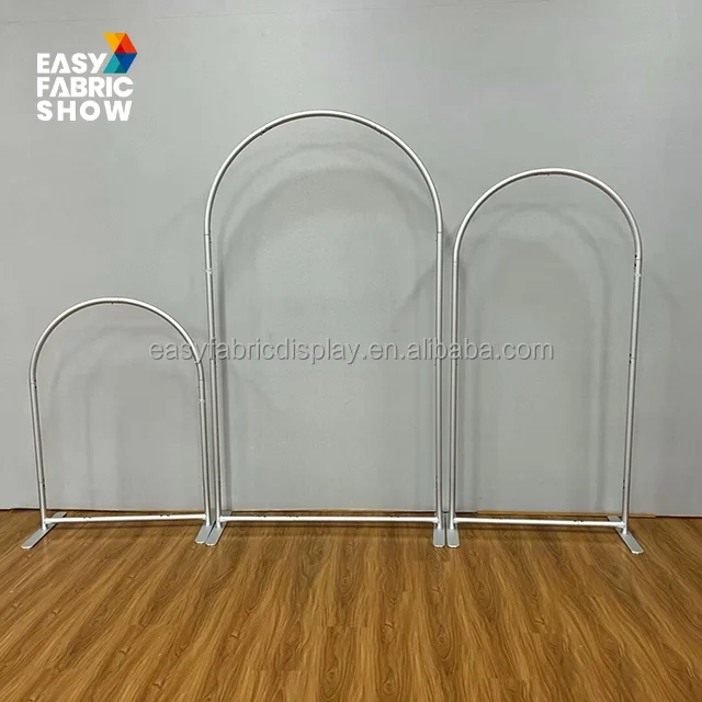 Direct Order Backdrop Stand Aluminum Alloy Tube Stand 3*4FT 4*7FT 3*6FT Backdrop Stands  for Party Event