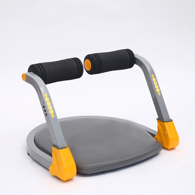 

2021 Amazon hot sale indoor adult sit up aid foldable abdominal tightening machine sit up bar, Yellow