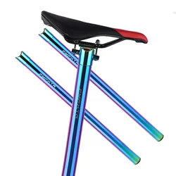 FMFXTR 60*3.4cm Folding Bike Seatpost Bicycle Seat Tube 33.9mm Cycling Rod Extension Seat Tube Ultra-light Aluminum Alloy 600mm