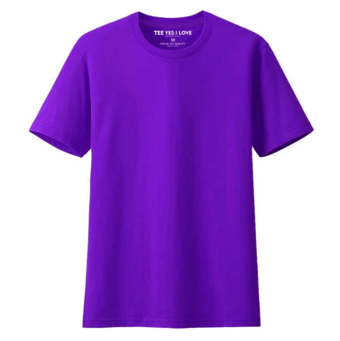 

100% Cotton Soft Material Eco Friendly Promotional T-shirt For Lovers