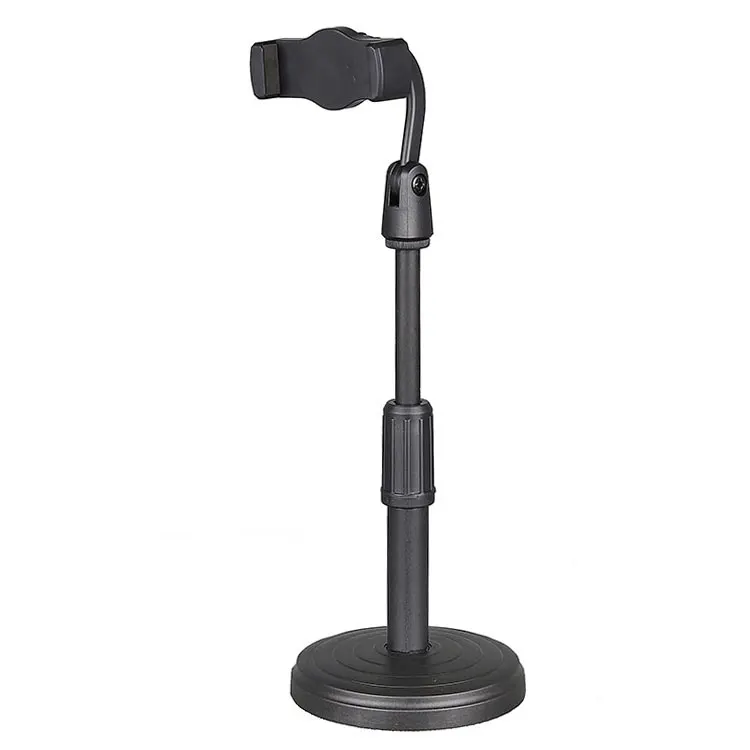 

High Angle Shot Mobile Floor Adjustable Phone Holder, Black