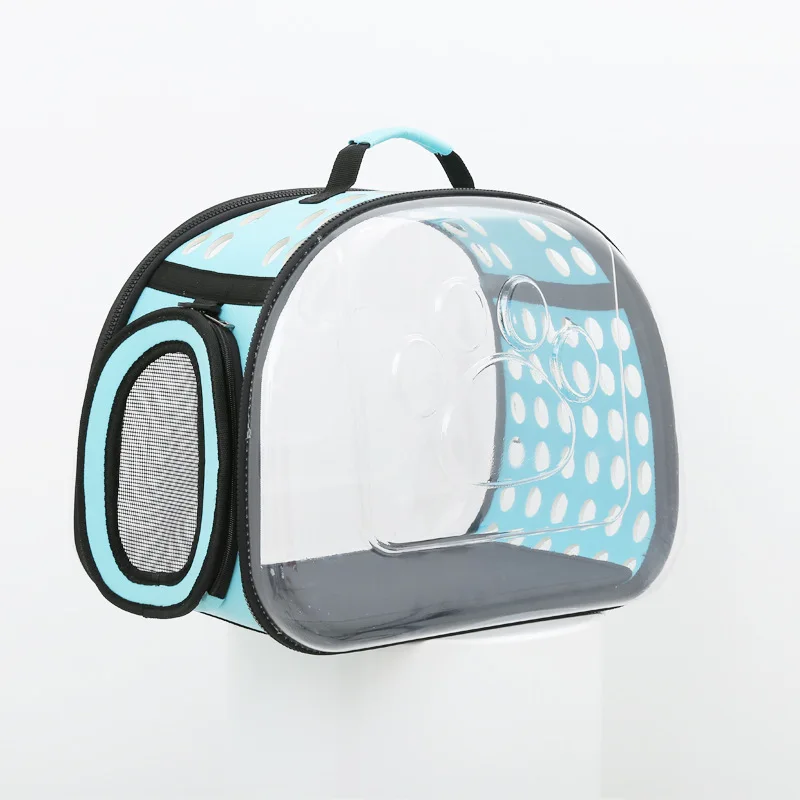 

Outdoor travel Foldable Breathable pet cages carriers transparent cat packbag pet cages carriers & houses