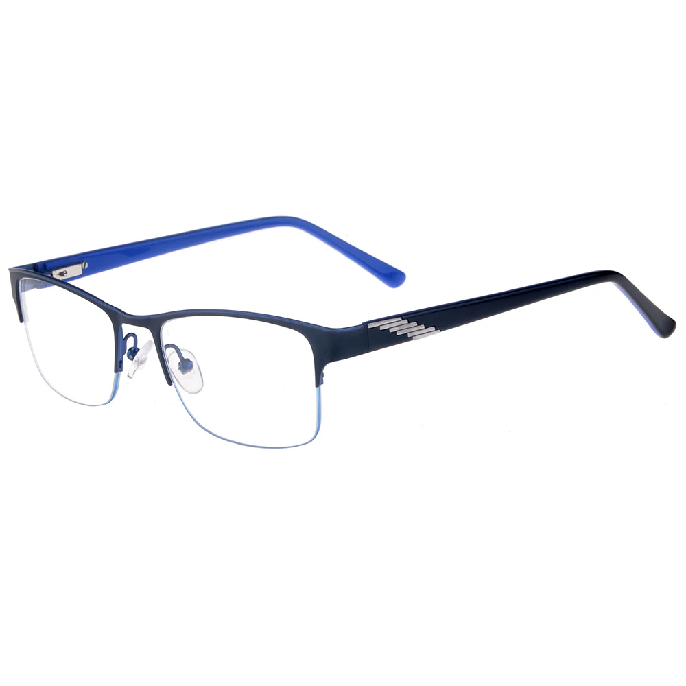 

Custom fashion ladies rectangle metal optical glass frame