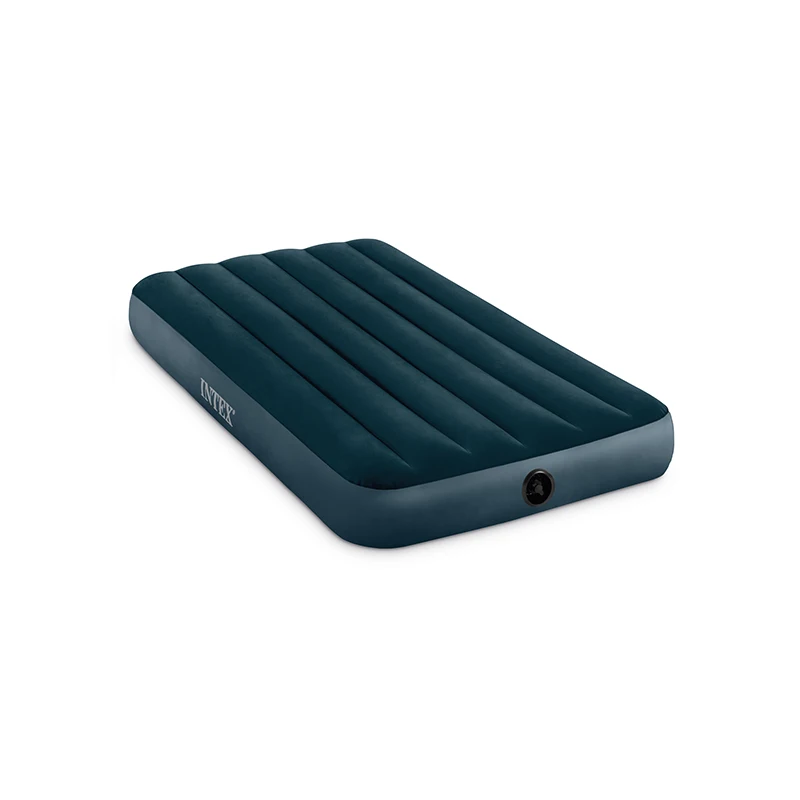 

Intex series 64732 simple Army Green Plush outdoor camping air mattress online order