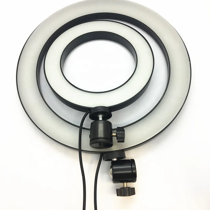 Rechargeable LED Make Up Selfie Ring Light with Tripod Stand