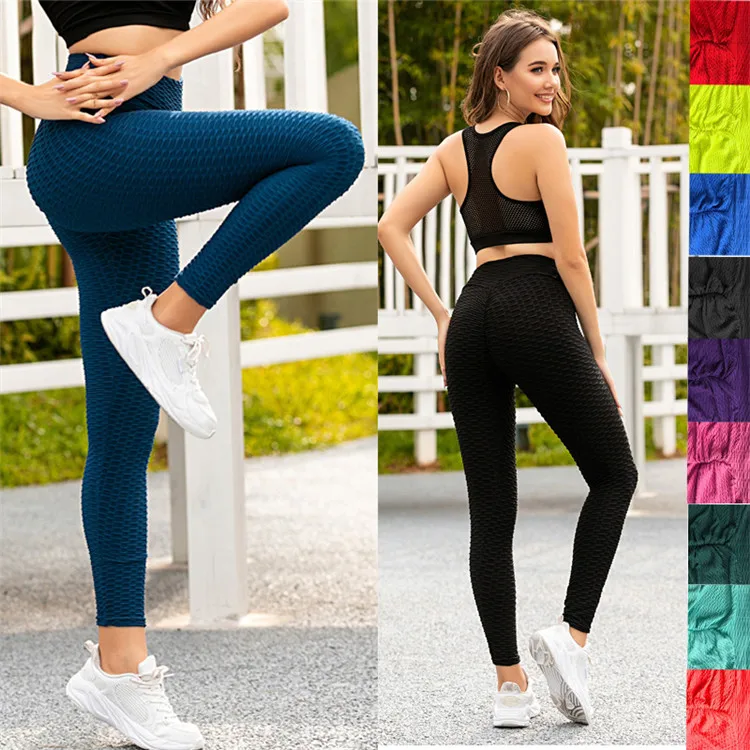 

Hot woman workout clothing quick dry breathable tummy control lift hips slimming seamless gym tights pencil pants leggings