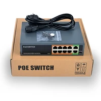 

PSE108EX V2.0 switch 48V poe switch 8 port 10/100M 96W plus 2 uplink poe network switch