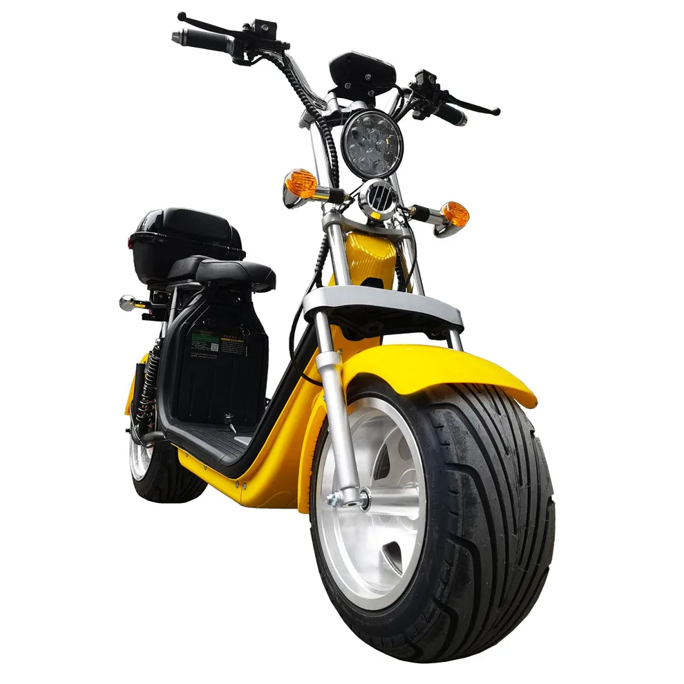 

2000w 20ah electric scooter citycoco off road tire motorcycle Europe warehouse in stock