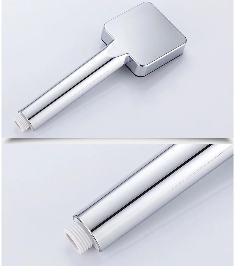 浴室龙头配件单功能 abs 塑料方形手持淋浴