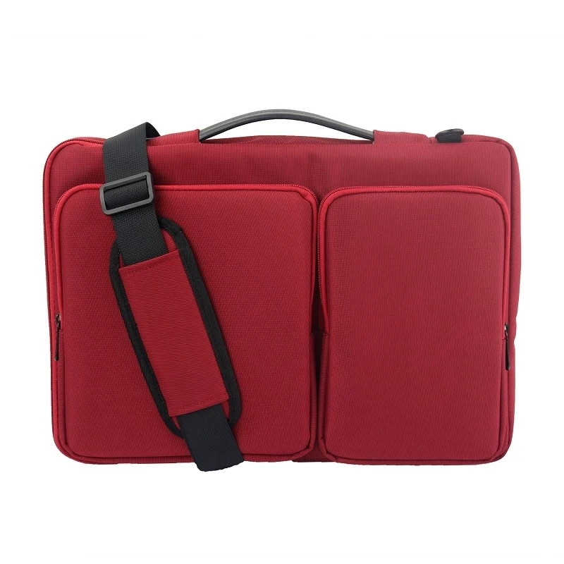 

Best Quality Laptop Bags Covers Laptop Portable Nylon Waterproof Luggage Trolley Strap 15-15.6 inch Laptop Bag(Red)