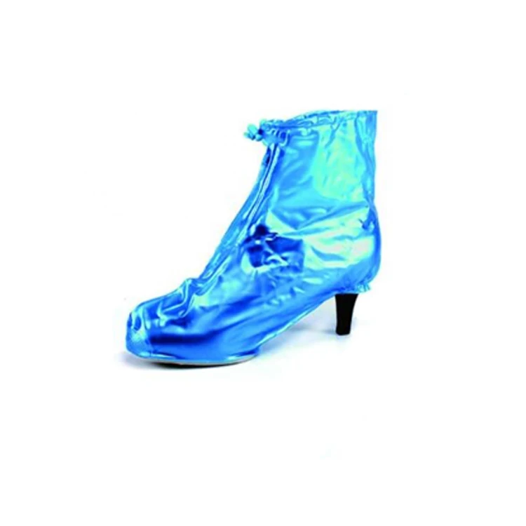 
Fashion Waterproof High Heel Shoes Cover Rain Snow Reusable Protective Shoes Covers for Women High Heel 
