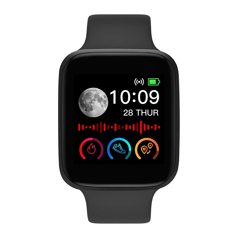 

New hot sale smart bracelet wristband LD2 smart watch blood pressure monitor IP68 waterproof Talk temperature bracelet