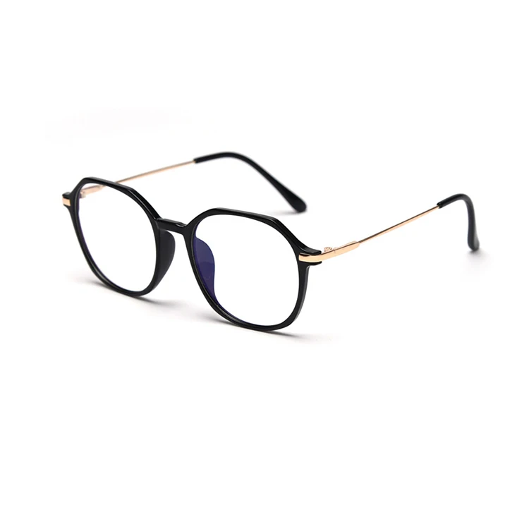 

High Quality anti blue light TR90 frame with metal leg Super light Eyeglasses Optics for Protect the students eyes spectacle