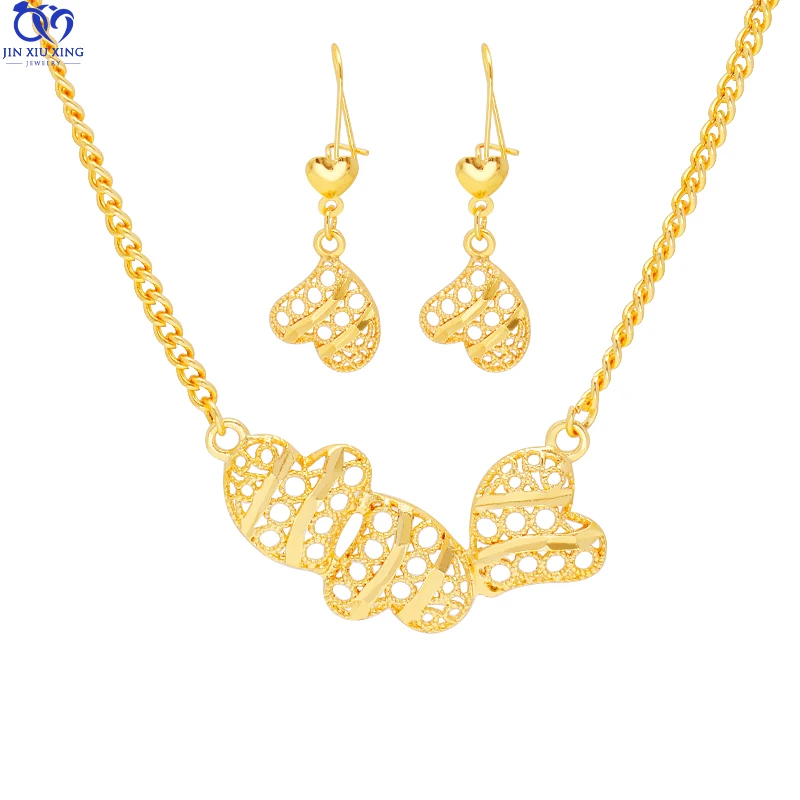 

Jxx 24k Wholesale Fashion Jewelry 2021 Set Custume Brazilian Gold Jewelry Set Women Gold Jewelry Sets