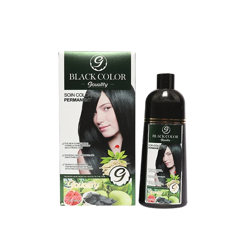 

Private Label Dark Brown Vip Hair Color Shampoo in Pakistan Wtob White to Black Shampoo for Men, Black, brown