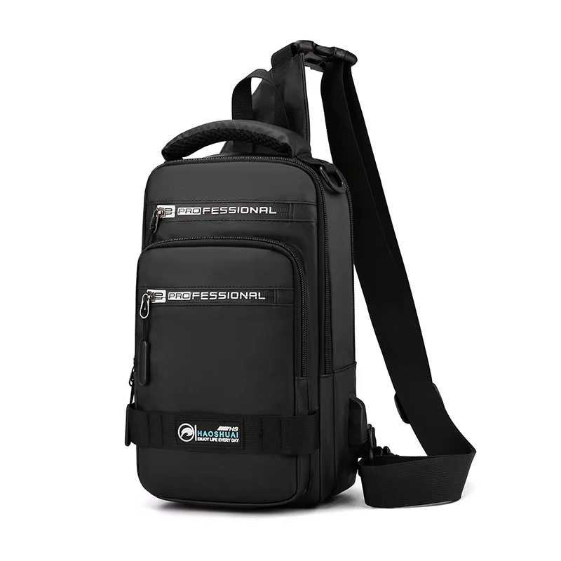 

Factory Fast Delivery Mens Fashion Casual Waterproof Cross Body Bag Chest Bag