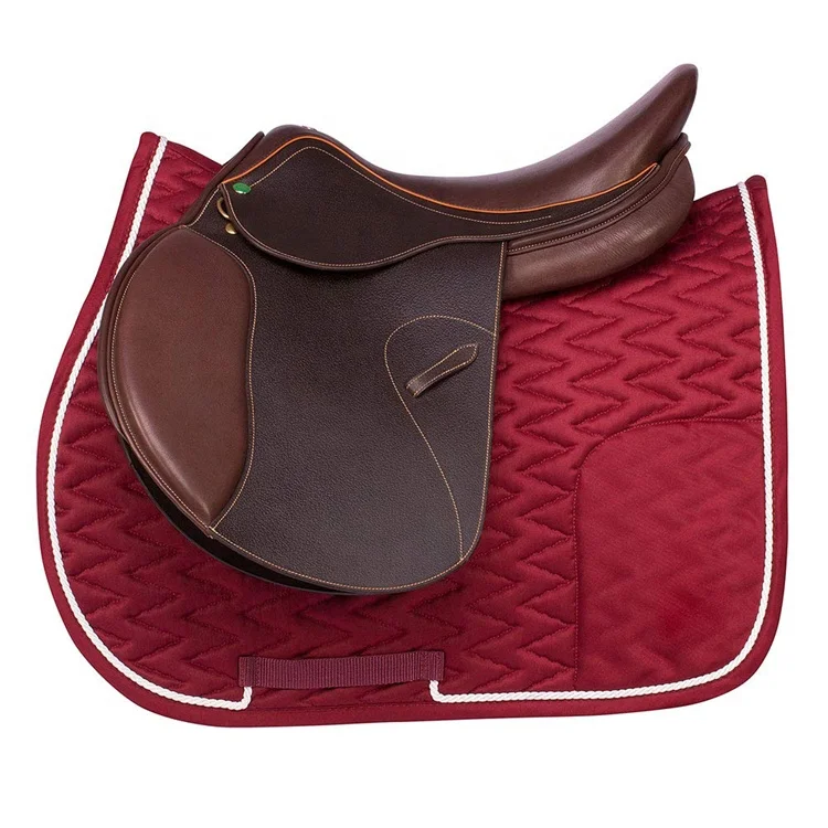 

Best Selling Custom Design Saddle Pad Set Horse Saddle Pad With Printed, Black