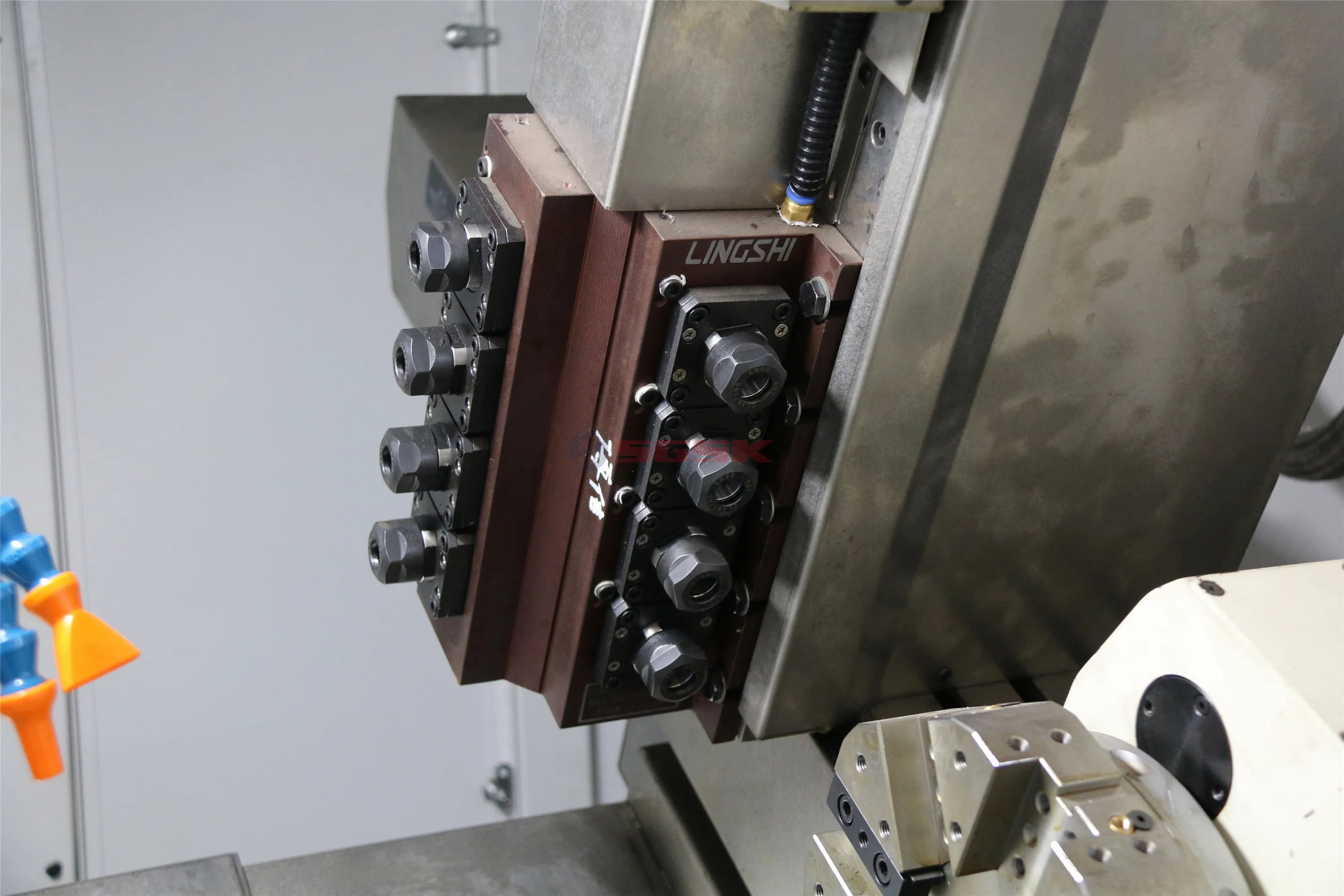 
Y axis CNC Lathe milling machine CK46D-8 Living tool 5 axis cnc lathe fanuc 
