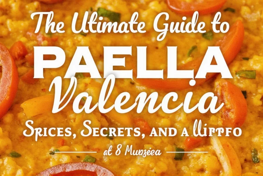 the ultimate guide to paella valencia spices secrets and a little bit of magic