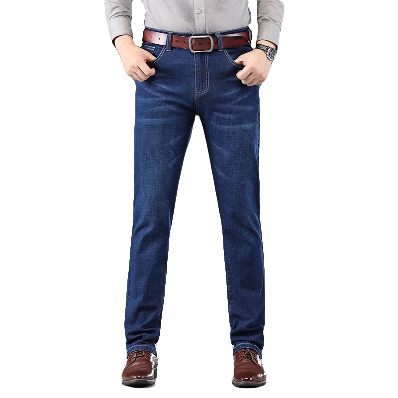 

2022 New Business Men's Jeans Straight Loose Stretch autumn Thin Denim Jeans For Men Leisure Jeans Man Clothing Denim Trousers, Colors