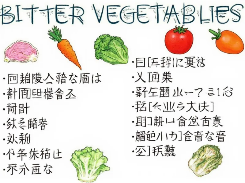 Complete List of Bitter Vegetables and Their Benefits
