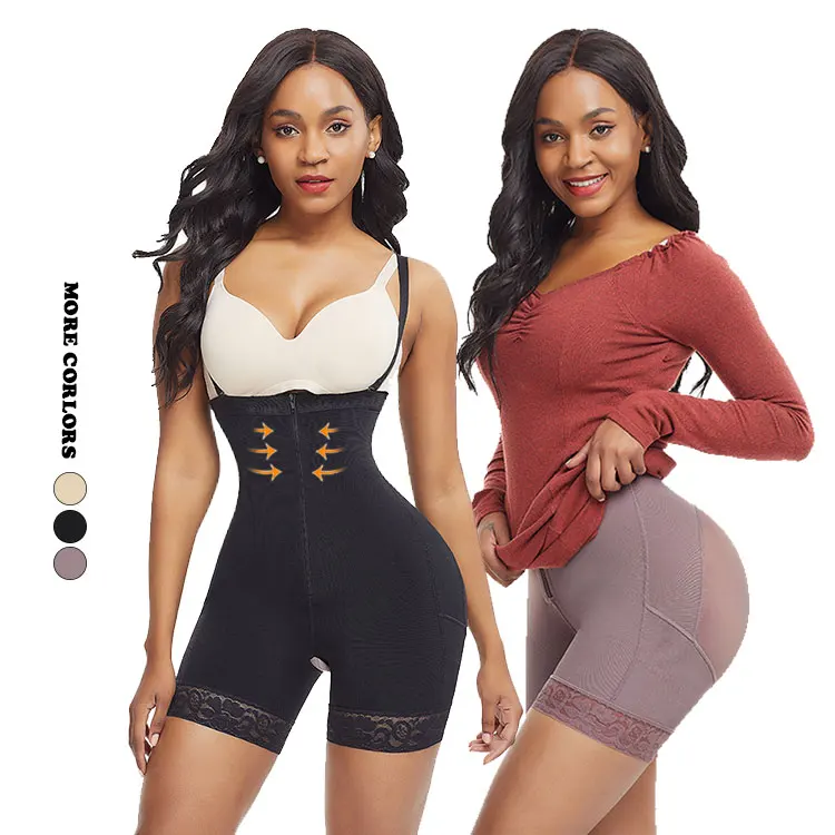 

Adjustable Zipper Body Shaper Underwear Waist Bodyshaper Corsets Slimming Bodysuit for women