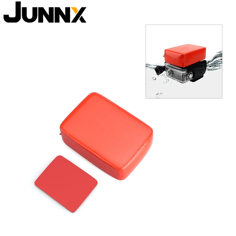 

JUNNX Go Pro Accessories Go Pro Float Box Floaty Block Sponge with Sticker Adhesive for Gopro Hero Max 10 9 8 7 6 5 SJCAM OSMO