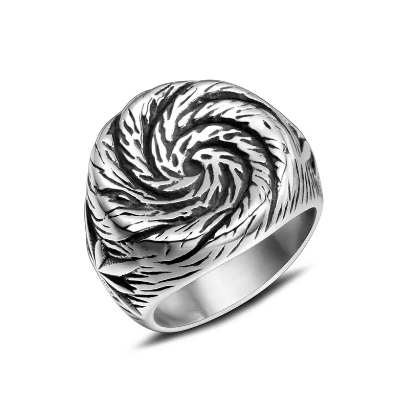 

2021 Sailing Jewelry Creative Lollipop Mens Ring Lollipop Mens Ring Titanium Steel Lollipop Ring