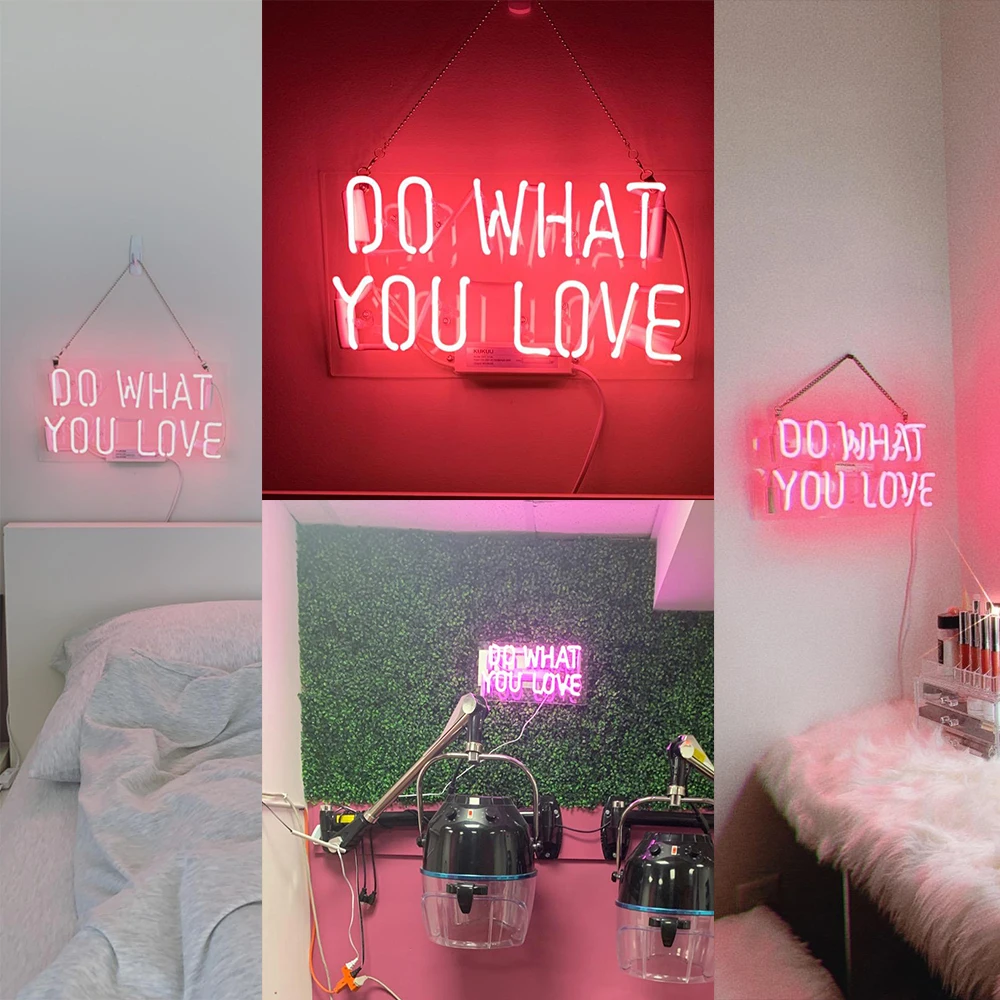 Large LED Love Art Dorm Decor Sign-Wall Decorative light battery led neon lights
