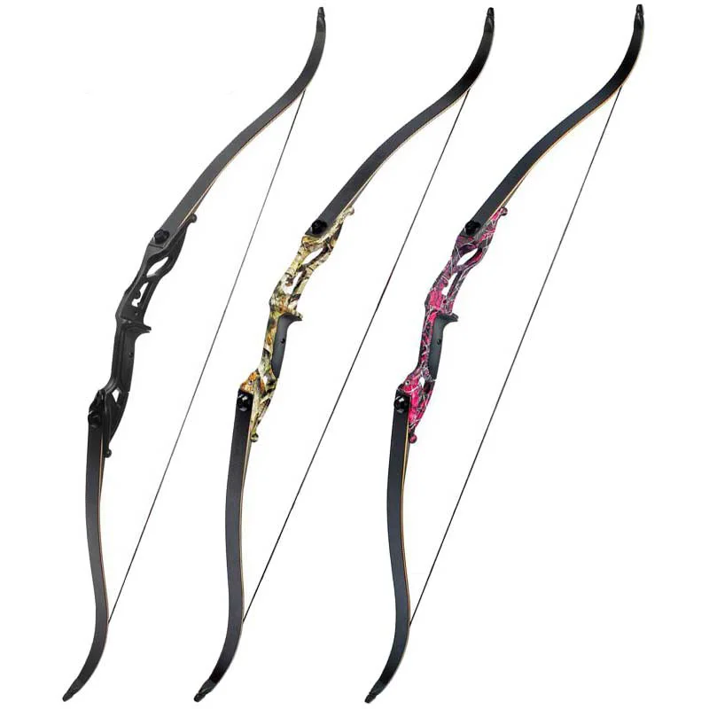 

JUNXING F179 Hunting Fishing Competition Recurve Bow Set Archery Arrow 30-50lbs Aluminum Riser Laminated Limbs Factory