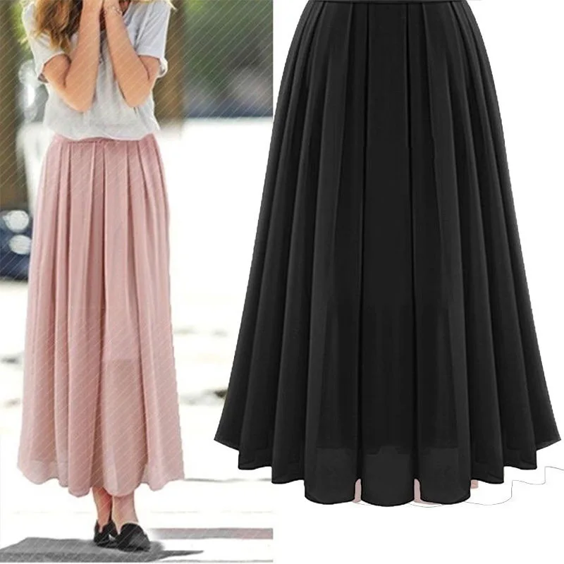 

new arrivals Ladies summer dress pleated skirt beach party dress prom skirt