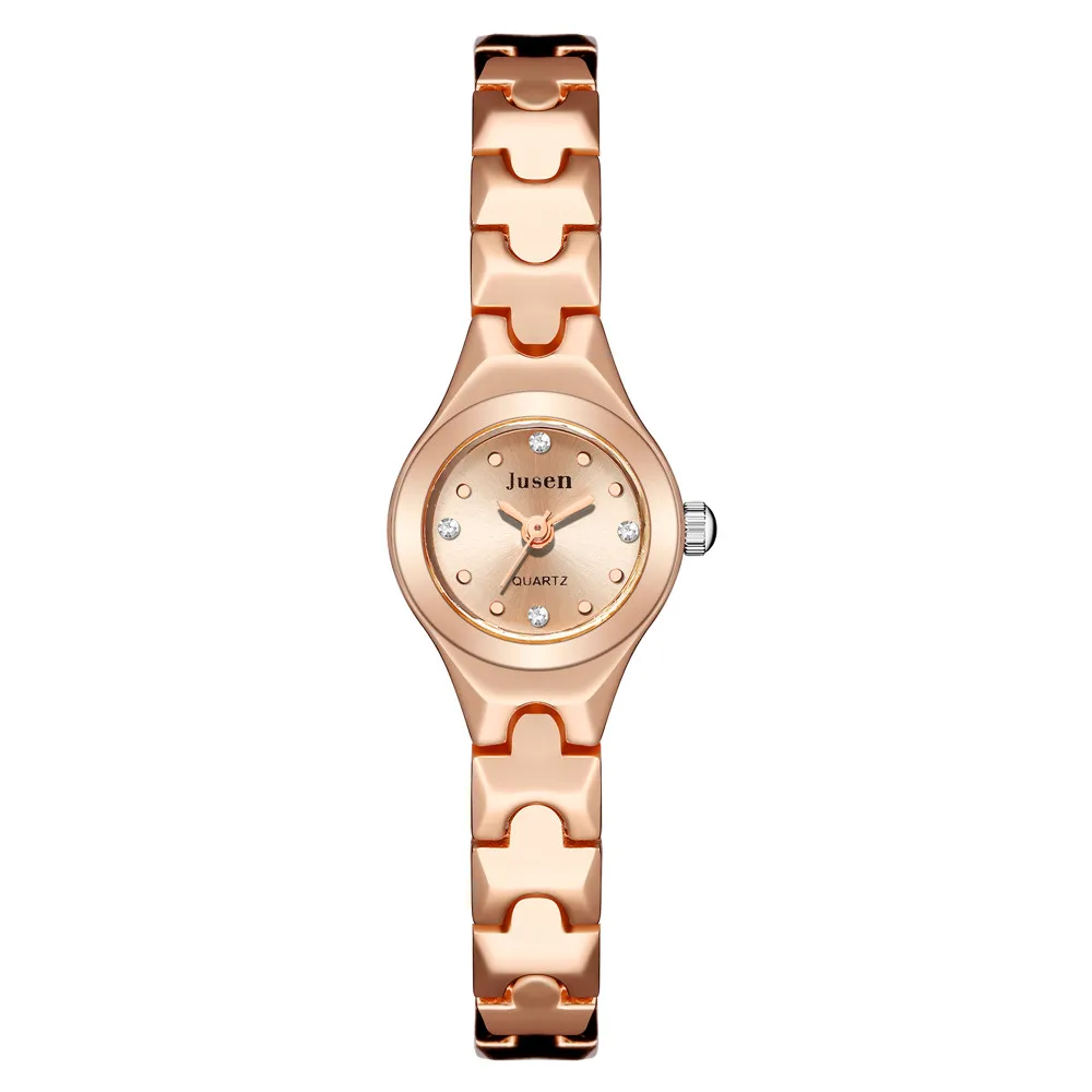 

Qualities Small Fashion Women Watches Rose Gold Luxury Stainless Steel Ladies Wristwatches Diamond Female Bracelet Watch Gifts