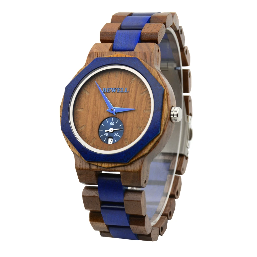 

Trending Products 2021 New Arrivals Zhongshi Eco friendly Wood Watches Men Dyed Wooden Wrist Watches for Men