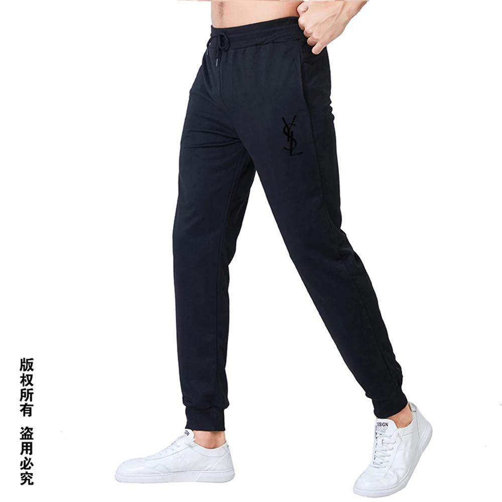 

Factory directly wholesale plus size adult cotton men jogging trousers