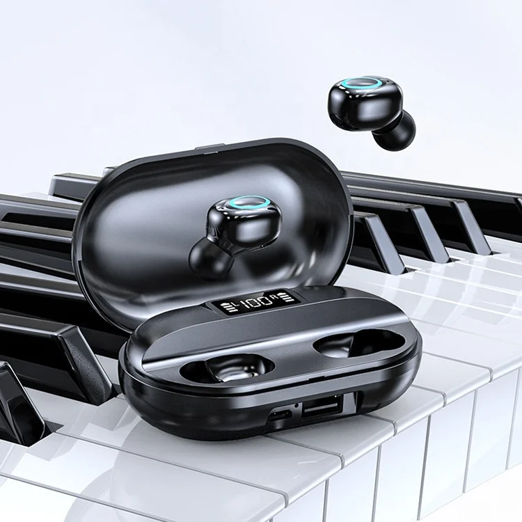 

Fashion design oem eco friendly TWS power bank gaming earphone earbuds with noise cancellation