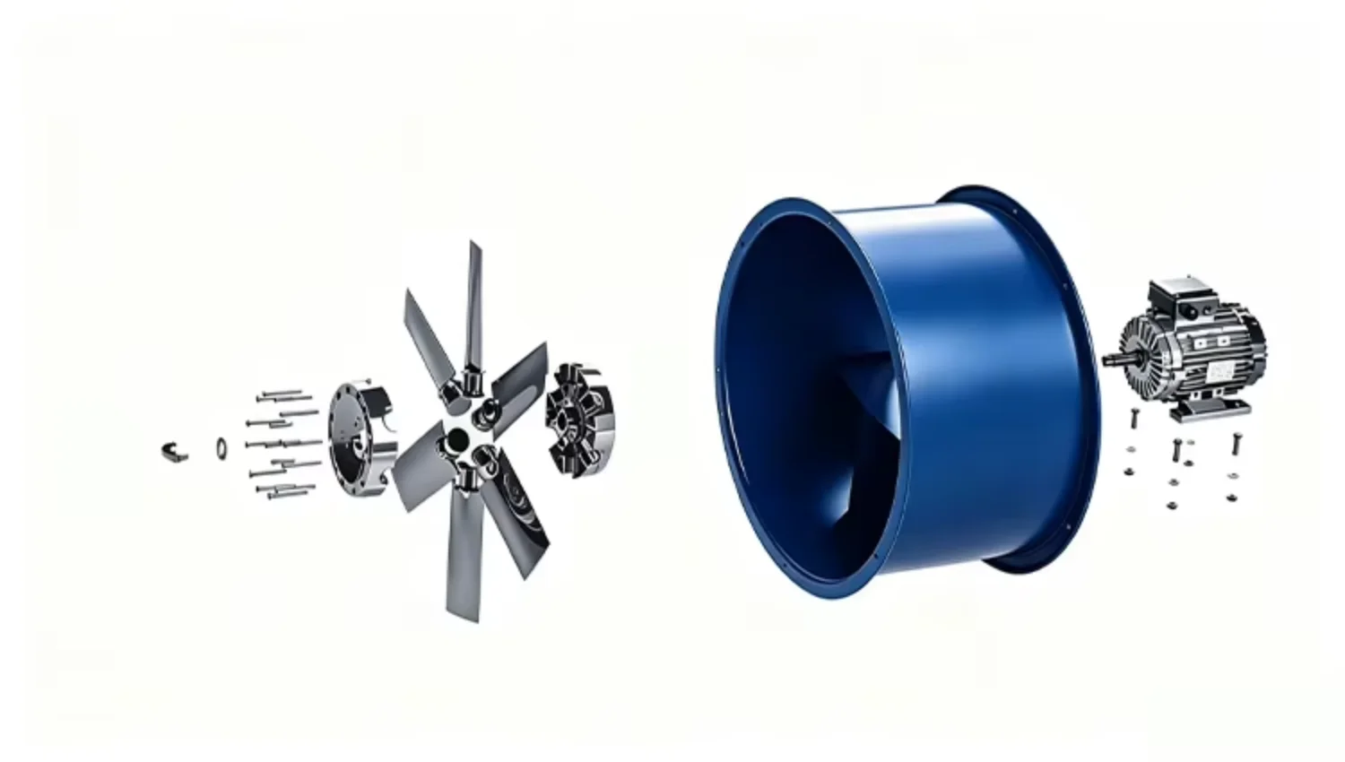 Axial Flow Ventilato Extractor, Electric, Aluminum - detail 4