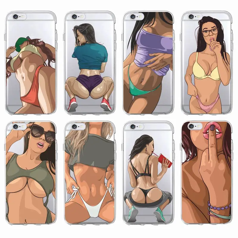 

Sexy Hot Girl Summer Twerk It Swag On Case For iPhone 5/6/7/8 Plus Xs Max TPU UV Printing Cover for iPhone 11/12 Pro Max SE 2020